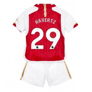 Arsenal Kai Havertz #29 Koszulka Podstawowych Dziecięca 2023-24 Krótki Rękaw (+ Krótkie spodenki)